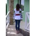 Embroidered blouse "Rich Lady 2"